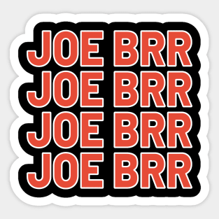 Joe Brrr Shiesty Cincinnati Sticker